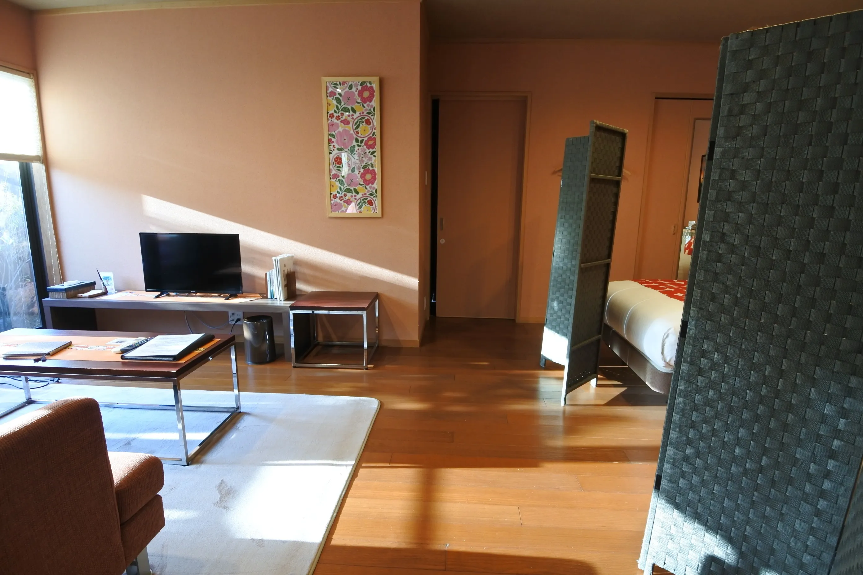 Guest room at Kamigakure ryokan
